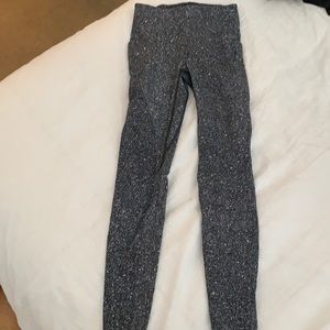 Lulu lemon printed leggings, size 4
